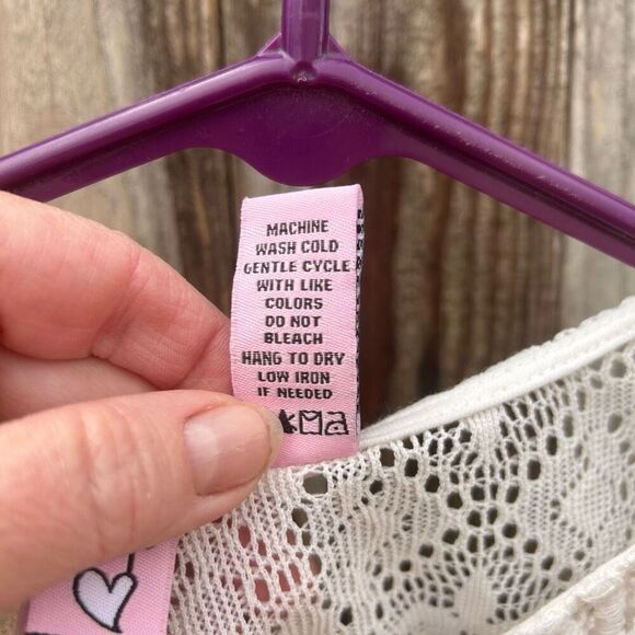 Vintage Love on a Hanger lace camisole blouse size small - Picture 4 of 8